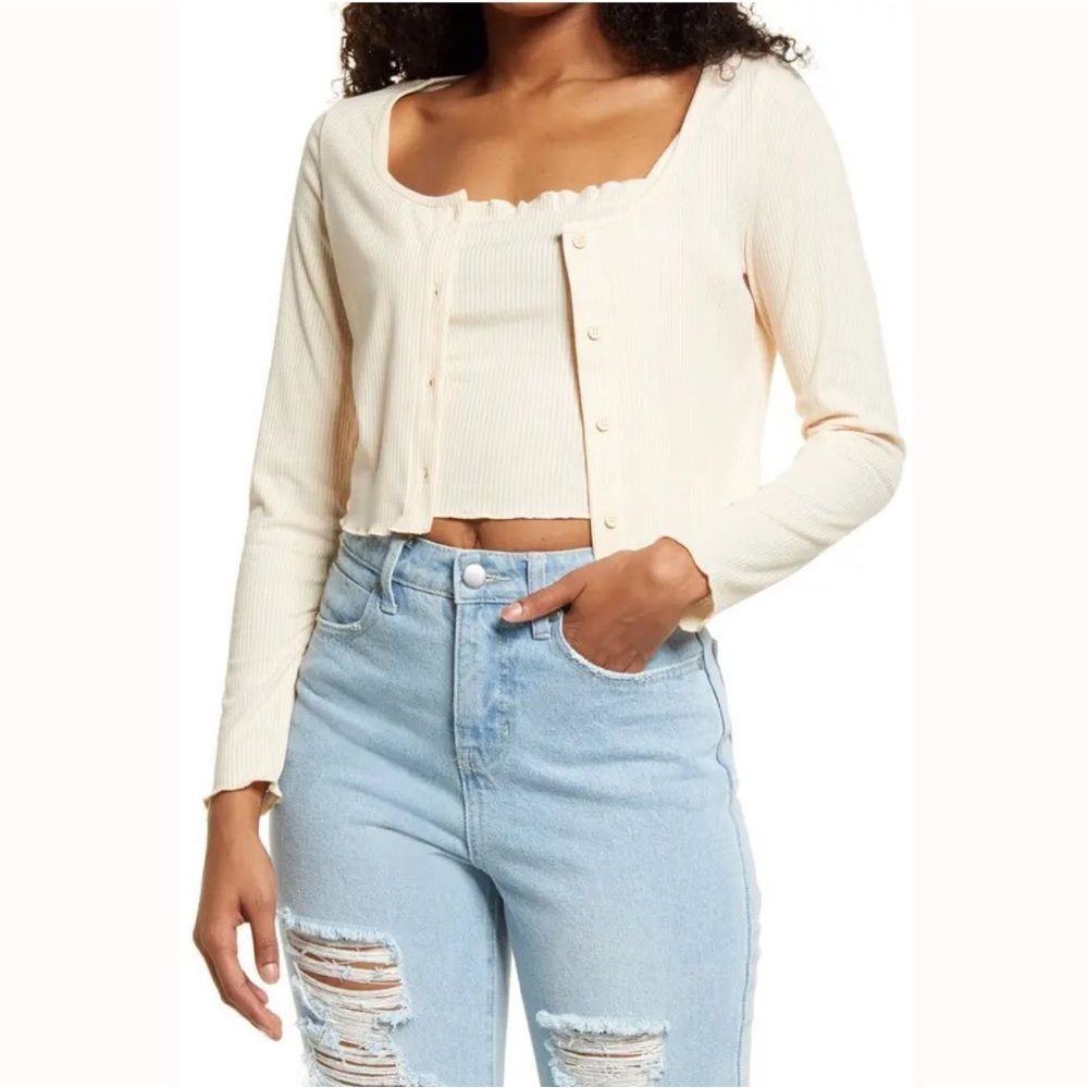 BP | cardigan & camisole set